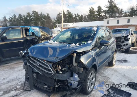 2022 Ford Ecosport Se из США, поврежденный, VIN MAJ6S3GL8NC459293